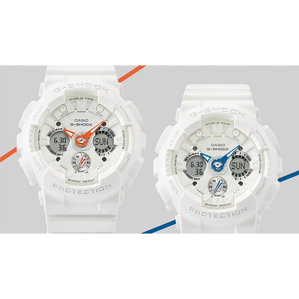 ホワイト/ブルー