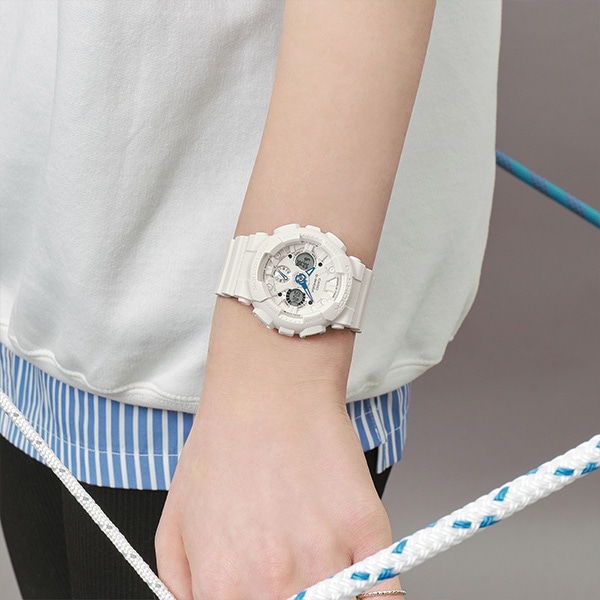 ホワイト/ブルー