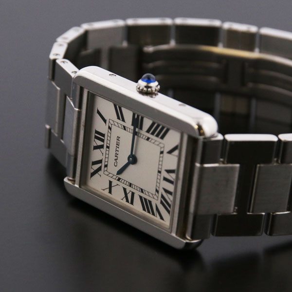 CARTIER ヴィンテージ カルティエ タンクソロ LM W5200014 クォーツ 中古 2000年代