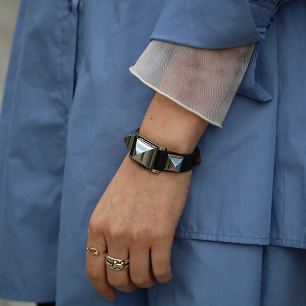 HERMES ヴィンテージ エルメス メドール ME3.210 クォーツ 中古 レディース 2000年