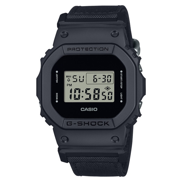 G-SHOCK Utility black シリーズ DW-5600BCE-1JF CORDURA Eco Fabricバンド クォーツ