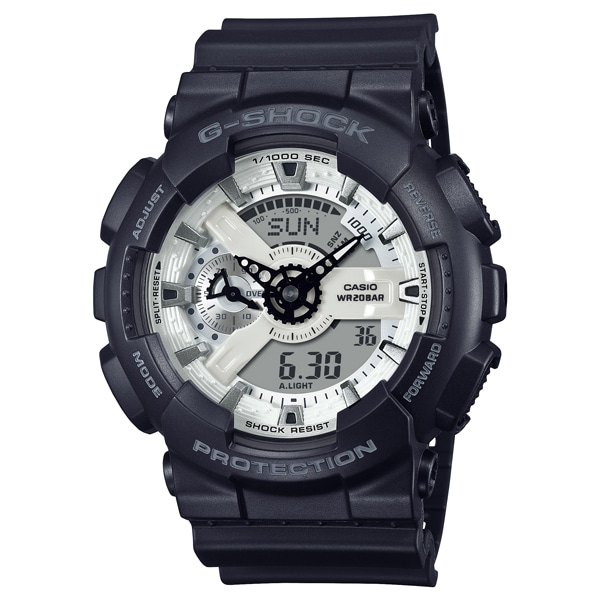 G-SHOCK Black and brilliant white series GA-110WD-1AJF クォーツ