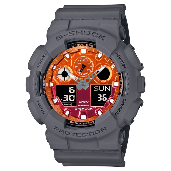 G-SHOCK Flame insideシリーズ GA-100FL-8AJF クォーツ