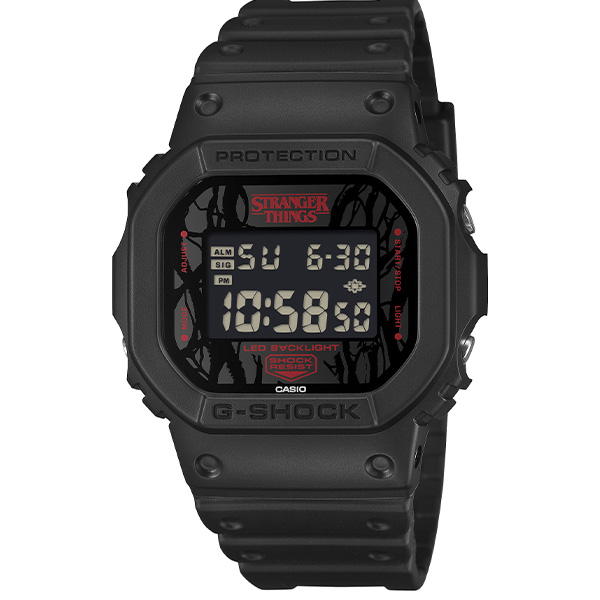 G-SHOCK Stranger Things コラボレーションモデル DW-5600STT-1JR クォーツ メンズ