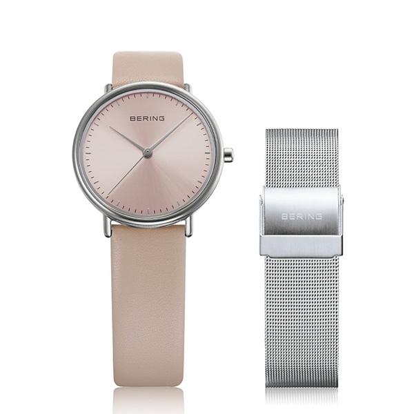 BERING Cherry Blossom 15729-009 クォーツ レディース 日本限定コレクション シリアルナンバー入り