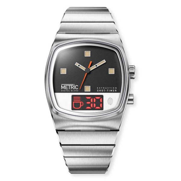 Brew Watch Co. Metric - Digital Blend 37.5mm × 43mm デジタルブレンド MTRC-DIGI-BLE アナデジ クォーツ メンズ