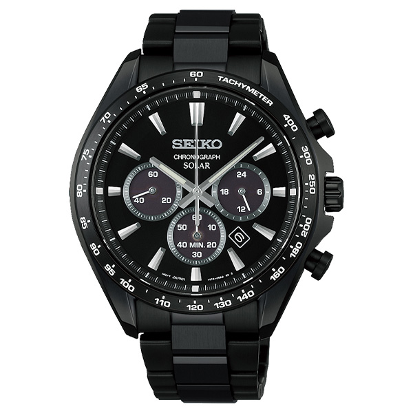 SEIKO SELECTION The Standard ソーラークロノグラフ SBPY187 ソーラー メンズ
