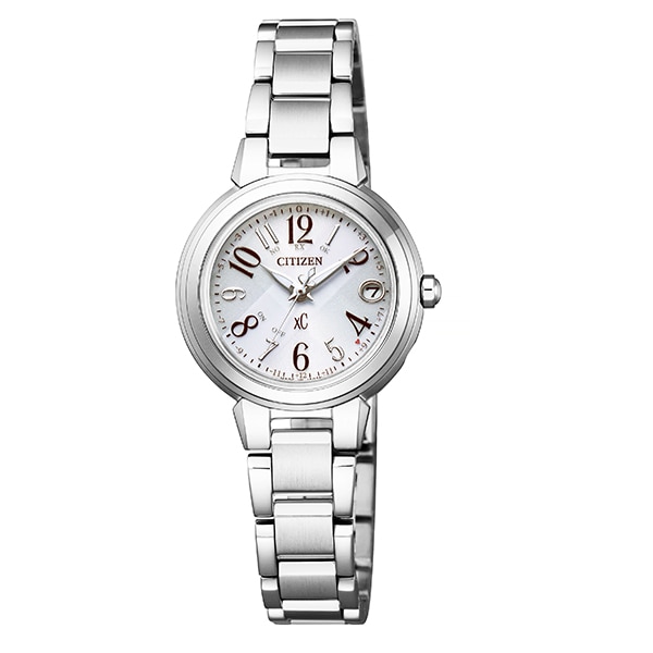 xC Happy Flight ES9430-54B 電波ソーラー レディース