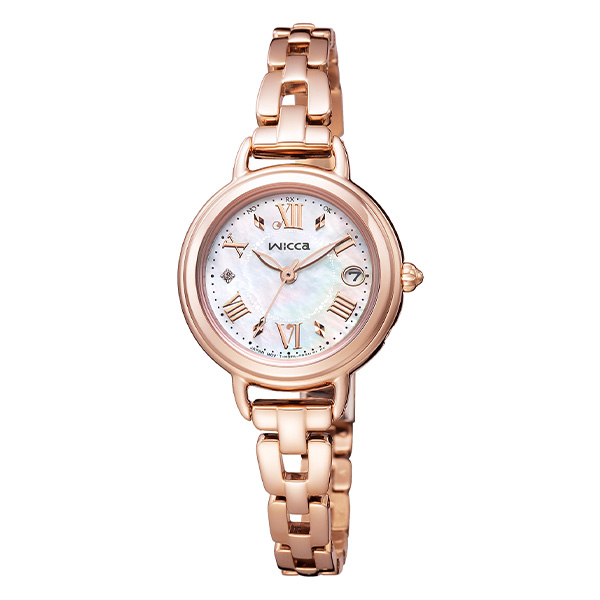 wicca ソーラーテック電波時計 KL0-561-21 レディース