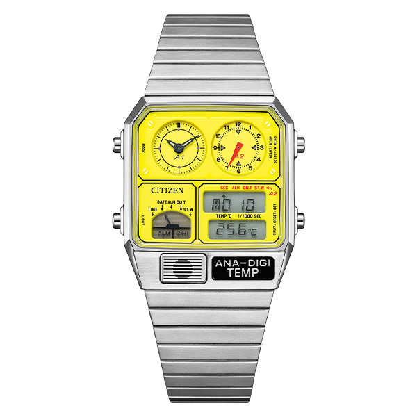 RECORD LABEL レコードレーベル ANA-DIGI TEMP PLAYGROUND Edition 特定店限定モデル JG2170-59Y クォーツ メンズ