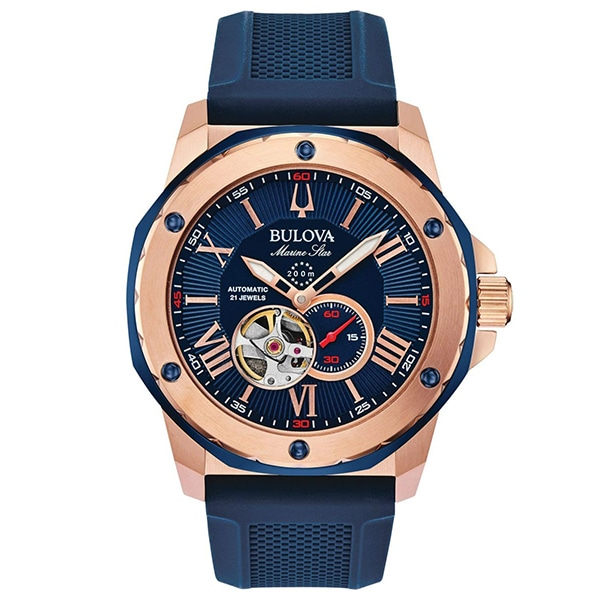 BULOVA Marine Star マリンスター 98A227 自動巻 メンズ