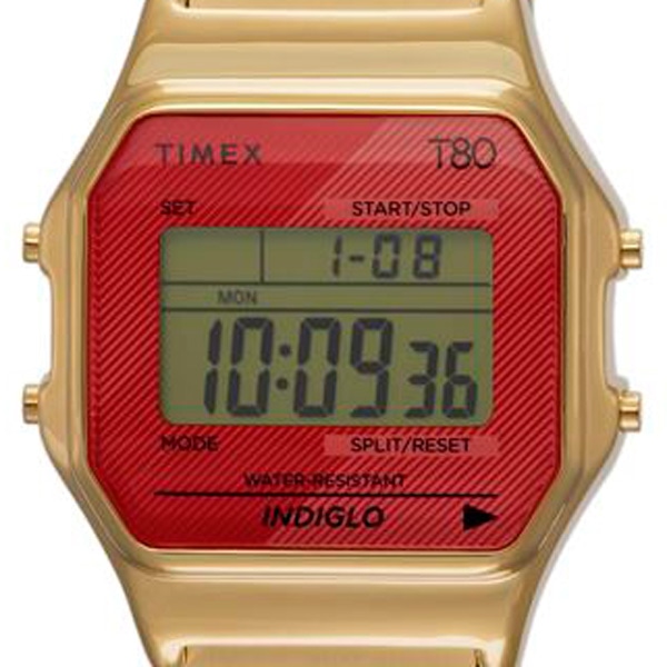 TIMEX】Timex 80 TW2V19200 クオーツ ユニセックス Gold/Redの通販 