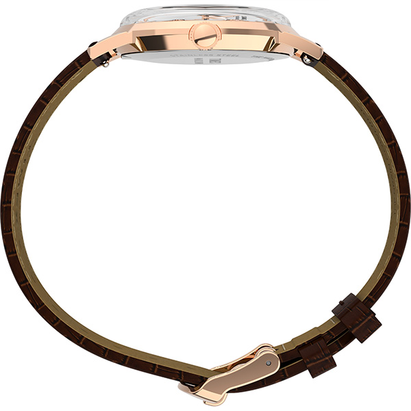 ローズゴールド/ブラウン