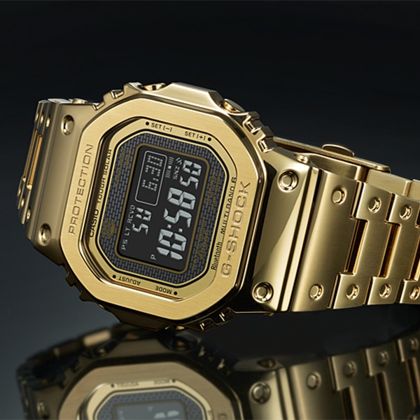 美品』G-SHOCK GMW-B5000GD-9JF ゴールドフルメタル - 時計