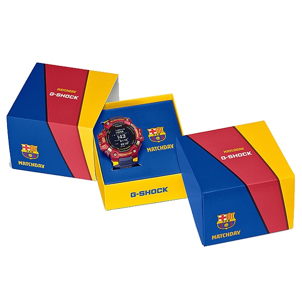 G-SHOCK》G-SQUAD GBD-H1000BAR-4JR FC Barcelona Matchday