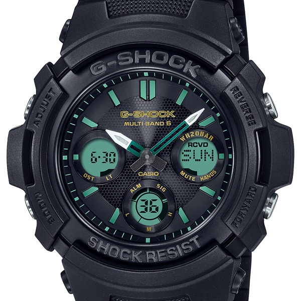 G-SHOCK》TEAL AND BROWN COLORシリーズ AWG-M100RC-1AJF 電波ソーラー