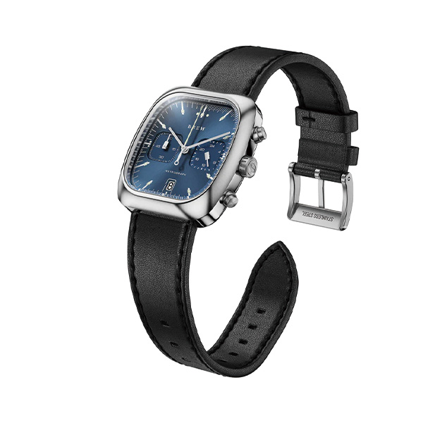 シルバー/ブルー