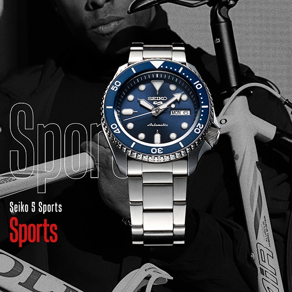 セイコー 5スポーツ SBSA001 機械式時計(青色)ご検討よろしくお願いします