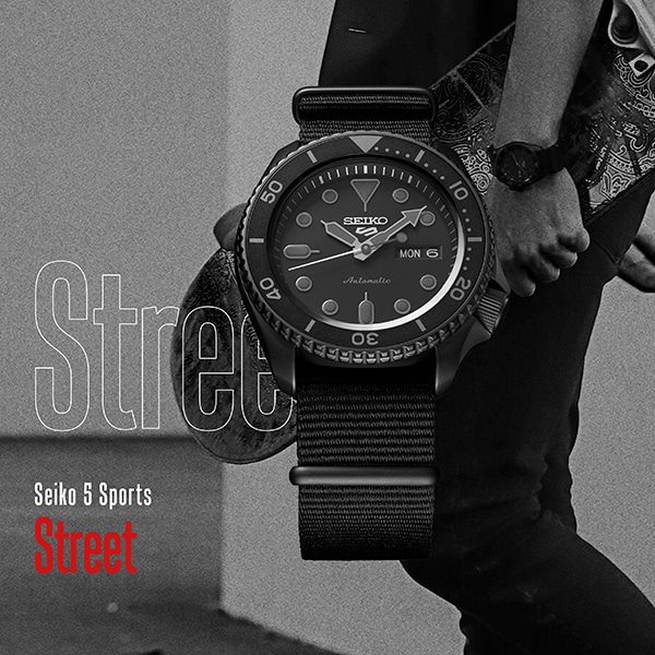 SEIKO 5 SPORTS】Street Style SBSA025 流通限定 自動巻 メンズの通販 ...