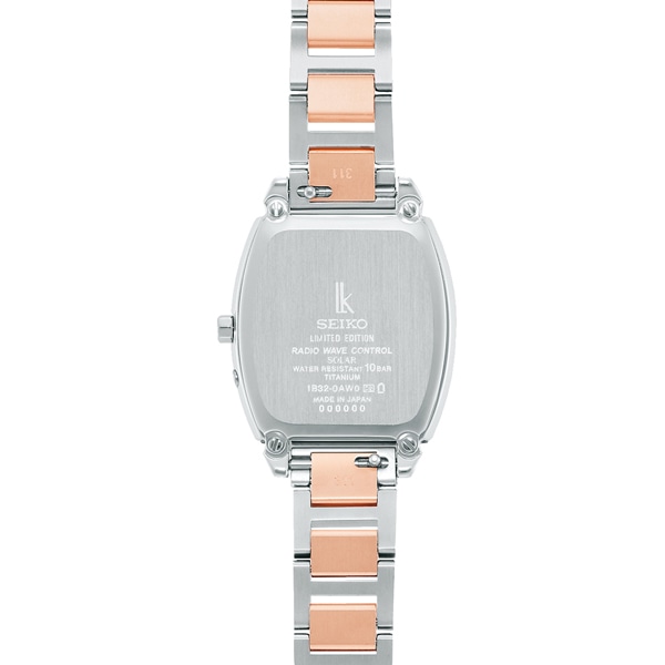セイコー SEIKO 腕時計 レディース SSQW068 ルキア アイ コレクション LUKIA I Collection ELAIZA IKEDA Limited Edition 電波ソーラー（1B32） ホワイトシェルxシルバー/ピンクゴールド アナログ表示