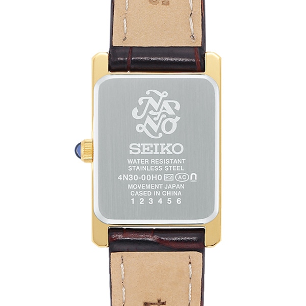 セイコー SEIKO 腕時計 レディース SSEH001 セイコーセレクション ナノユニバース コラボレーション nano・universe collaboration クオーツ（4N30/日本製） シルバーラメxブラック アナログ表示