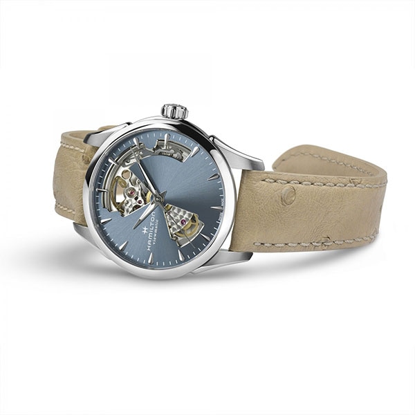 ハミルトン HAMILTON 腕時計 レディース H32215170 ジャズマスター 自動巻き ピンクxシルバー アナログ表示