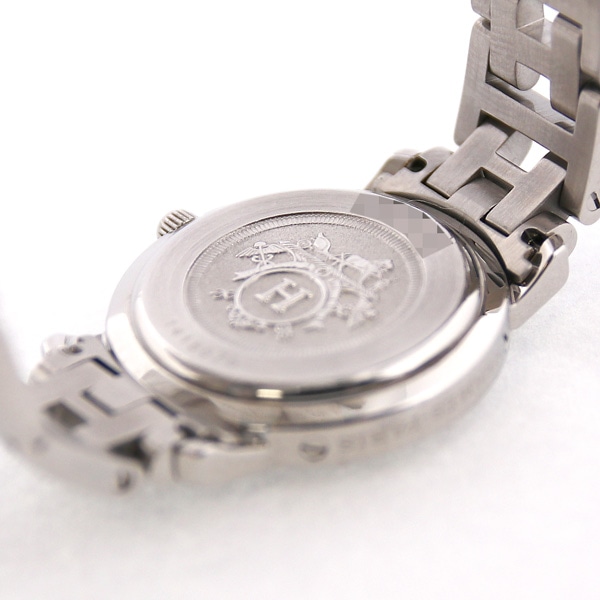 HERMES CL4.210 クリッパー 腕時計 SS SS レディース腕時計タイプ
