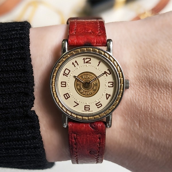 19,055円レディースHERMESエルメス腕時計       セリエ(付属品 コマ)