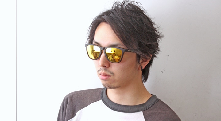 Oakley Frogskins フロッグスキン Asia Fit Oo9245 04 Matte Root Beer 24k Iridium サングラス Matte Root Beer 24k Iridium Poker Face メガネ サングラスの通販サイト ヌーヴ エイオンラインストア