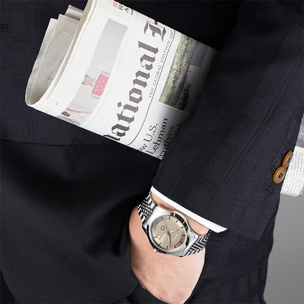 グレージュ/ライトブルー