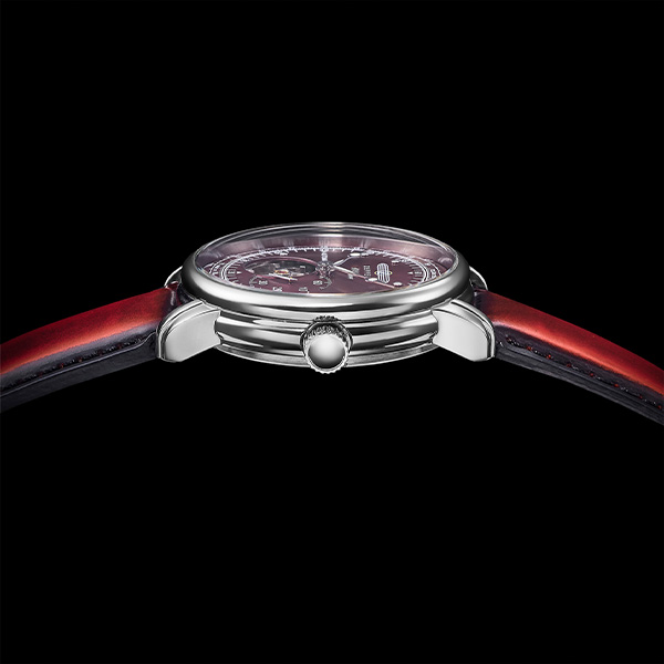 シルバー/レッド