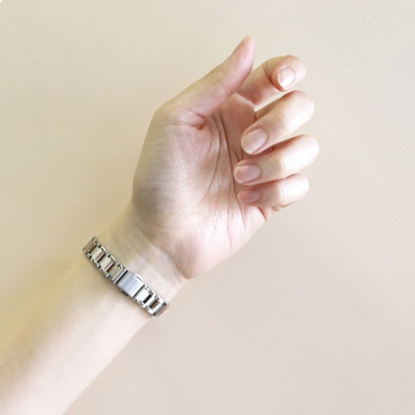 ピンクゴールド×シルバー