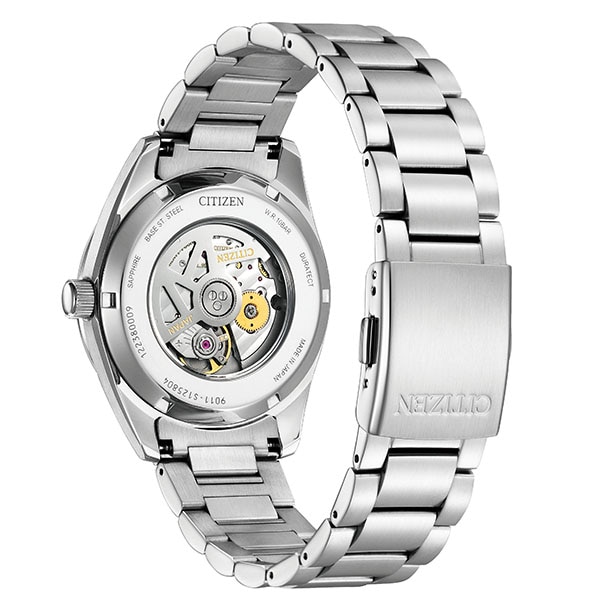 【レトロなデザイン】シチズン メンズ腕時計 ホワイト 自動巻き ヴィンテージ