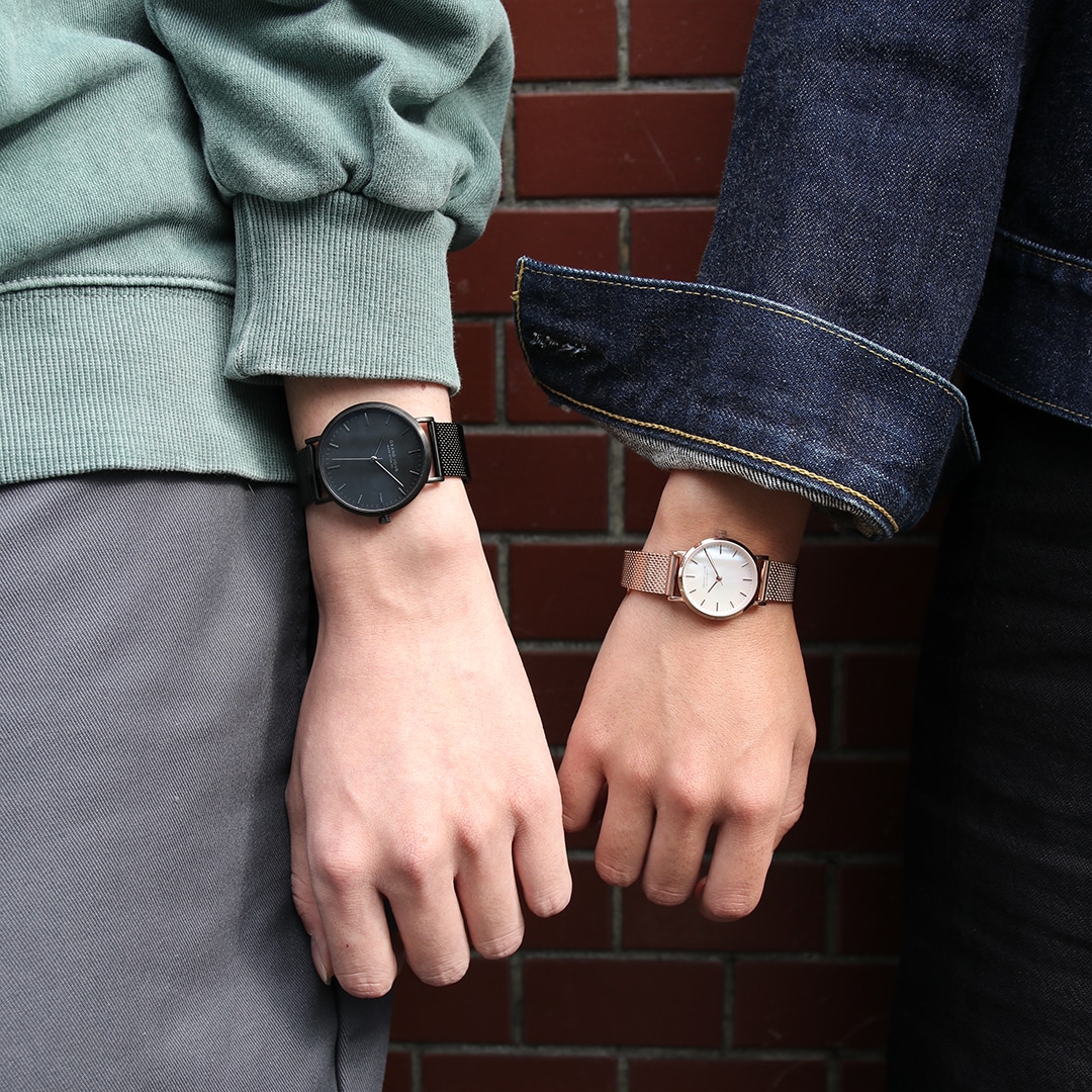 ブラック/ピンクゴールド