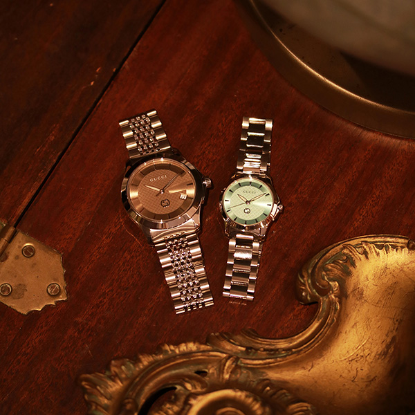 グレージュ/ライトブルー