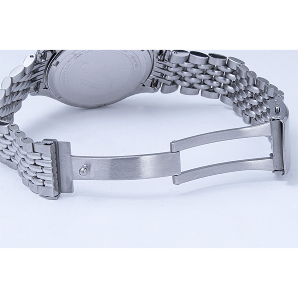 ネイビーメテオライト文字盤