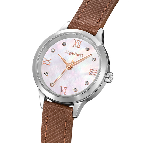 シルバー/ブラウン