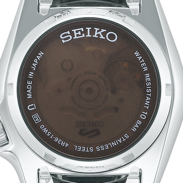 Seiko neo Sports メンズ アナログクォーツ腕時計 ステンレススチ