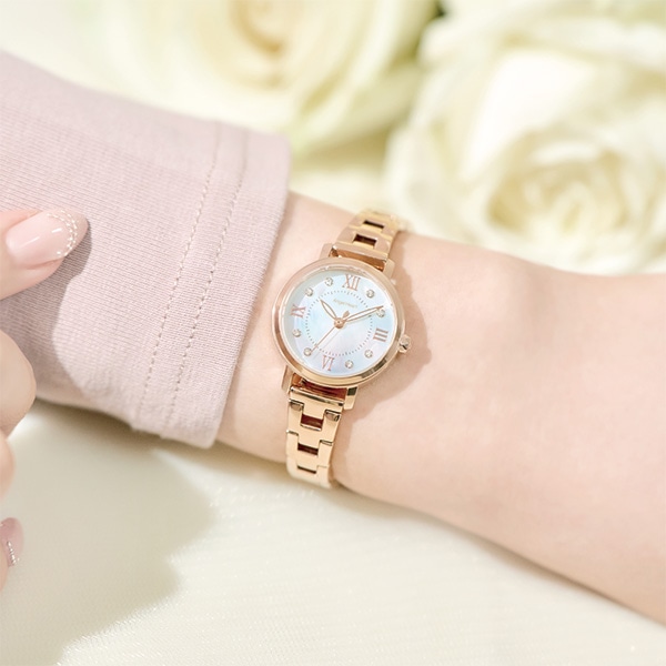 ピンクゴールド/メタル