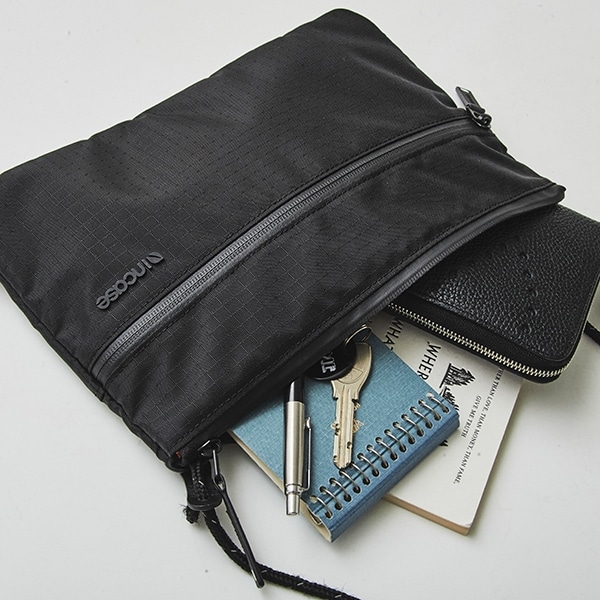 Incase Sacoche Ripstop Nylon サコッシュ ブラック ブラック Collectors バッグと財布の通販サイト ヌーヴ エイオンラインストア