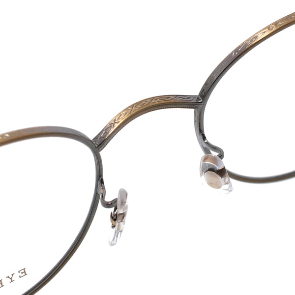 Eyevan アイヴァン Quincy クインシー Ag Antique Gold 眼鏡 メガネ