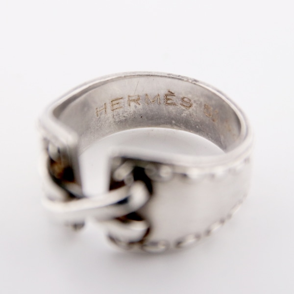 【HERMES】エルメス メキシコリング #51 9号 SV925 ユーズド 中古