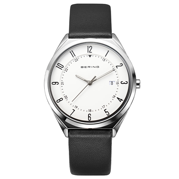 ホワイト/レザー