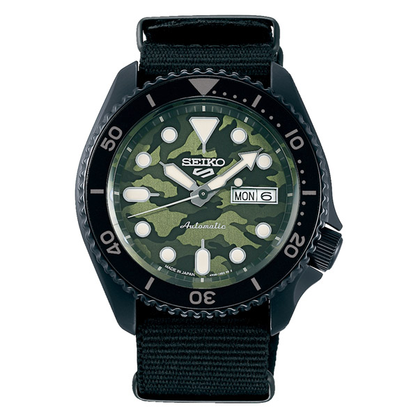 ブラック×カモフラカーキ