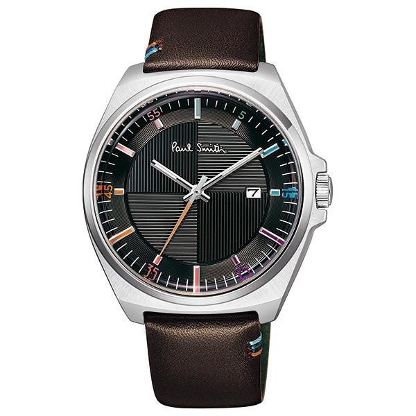 ダークブラウン×ダークグリーン/メンズ