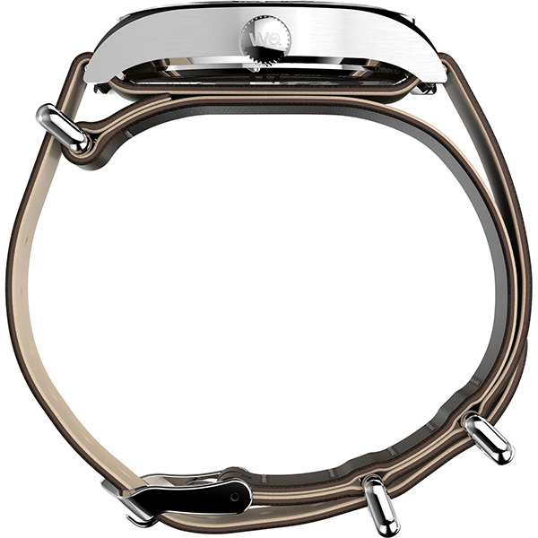 シルバー/ブラウン