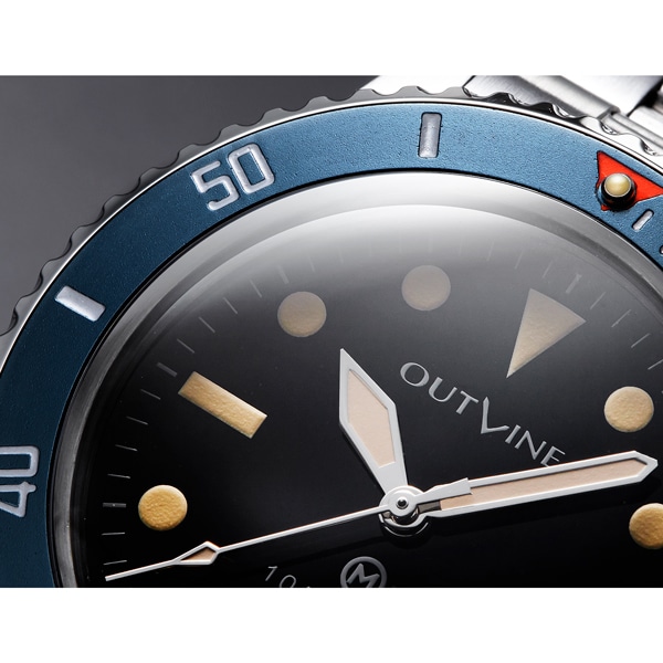 ネイビーベゼル（ドット）