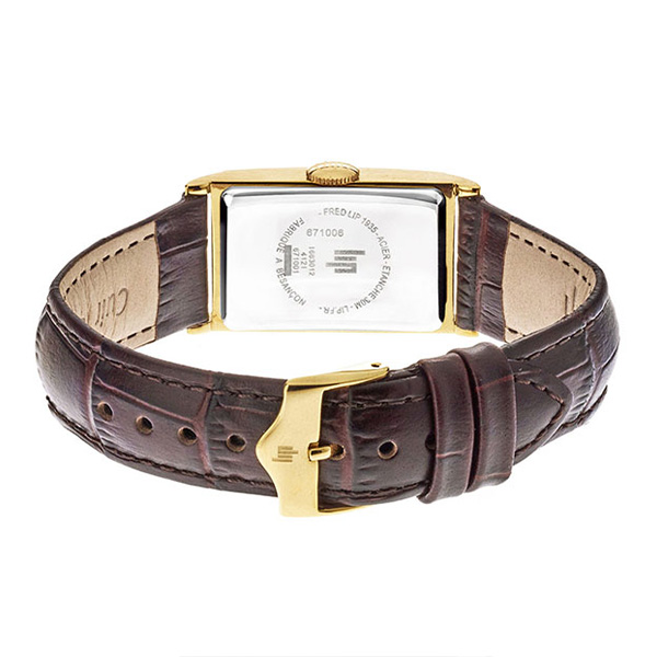 ゴールド/ダークブラウン