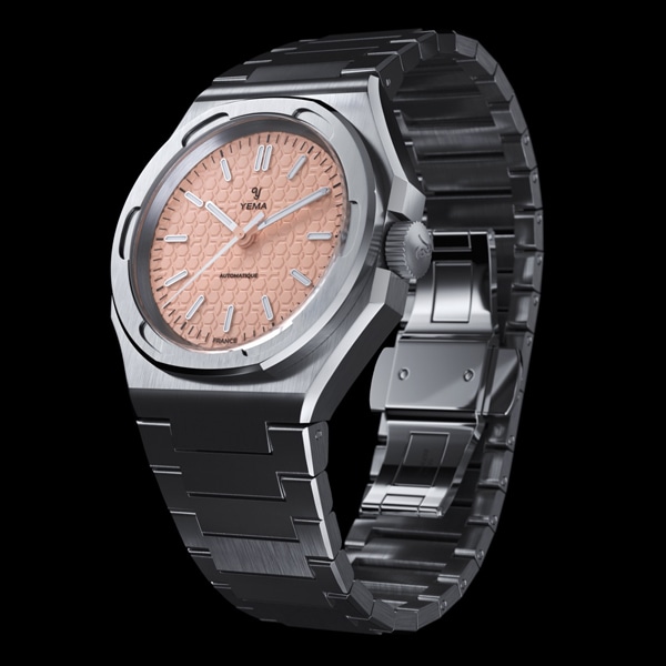 サーモンピンク