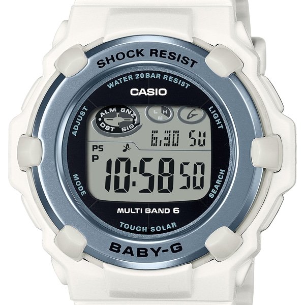 ホワイト/デジタル